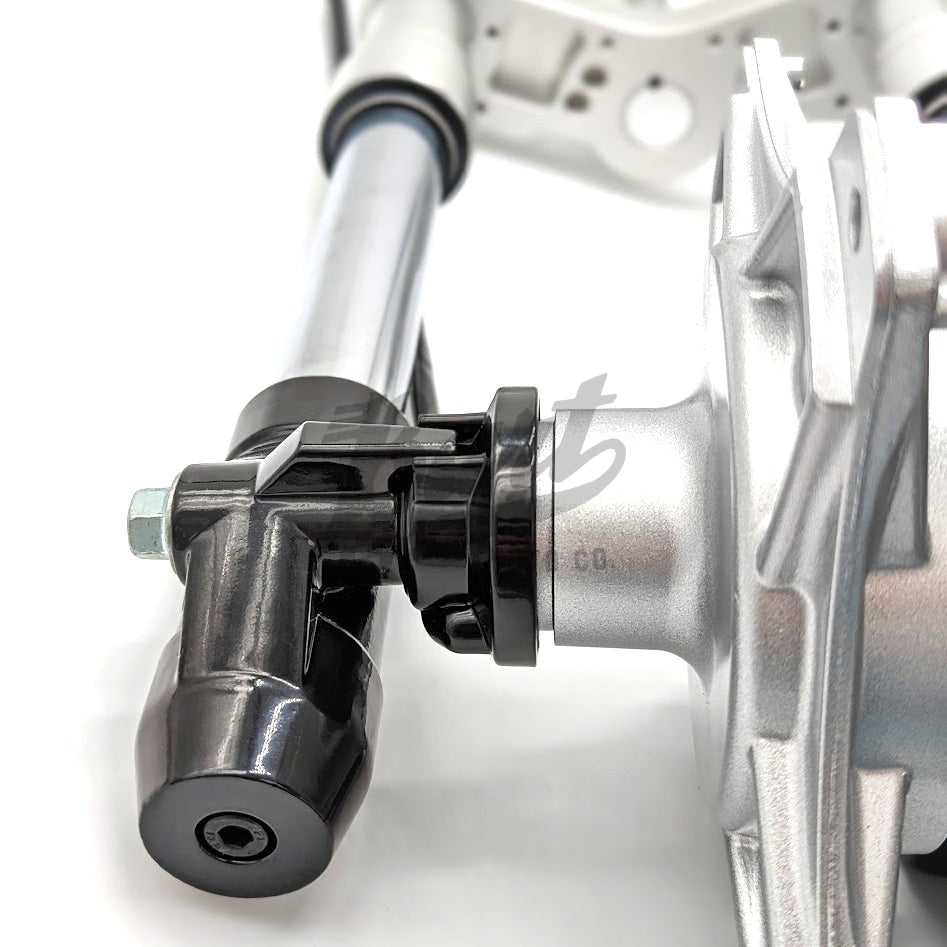Adjustable CT70 Silver Inverted Fork with Disc V2 Front End Kit