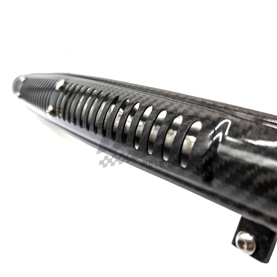 CT70 K0 Style Big Bore Exhaust Carbon Fiber Special Edition