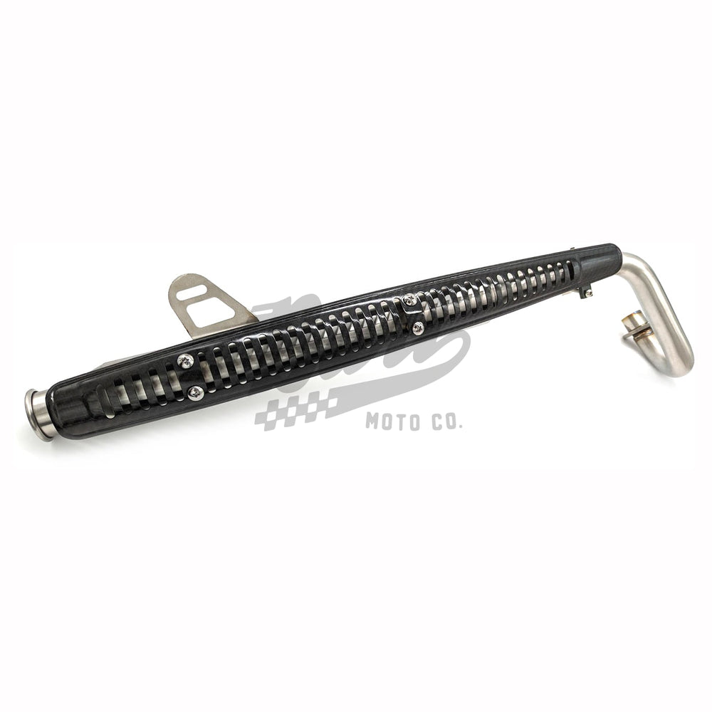CT70 K0 Style Big Bore Exhaust Carbon Fiber Special Edition