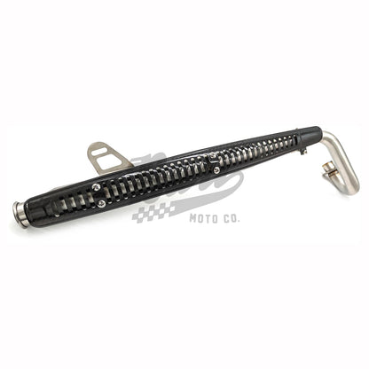 CT70 K0 Style Big Bore Exhaust Carbon Fiber Special Edition