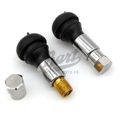 Chrome Valve Stem (Set of 2)