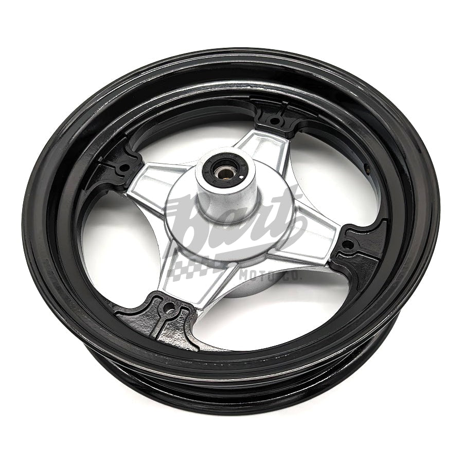 CT70 12" X 3.5" 1 Piece Rim (2 Wheel Set) (Black)