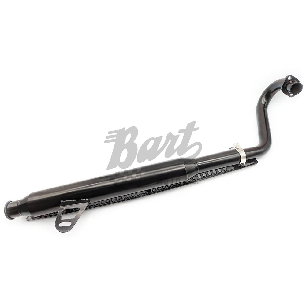 CT70 K0 Style Big Bore Exhaust (Black)