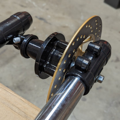 CT70 to Z-Type Z50 Conversion Hub Set (Disc Front / Drum Rear)