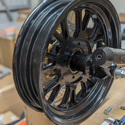 CT70 to Z-Type Z50 Conversion Hub Set (Disc Front / Drum Rear)