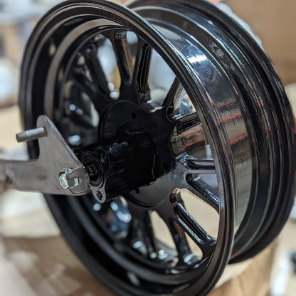 CT70 to Z-Type Z50 Conversion Hub Set (Disc Front / Drum Rear)