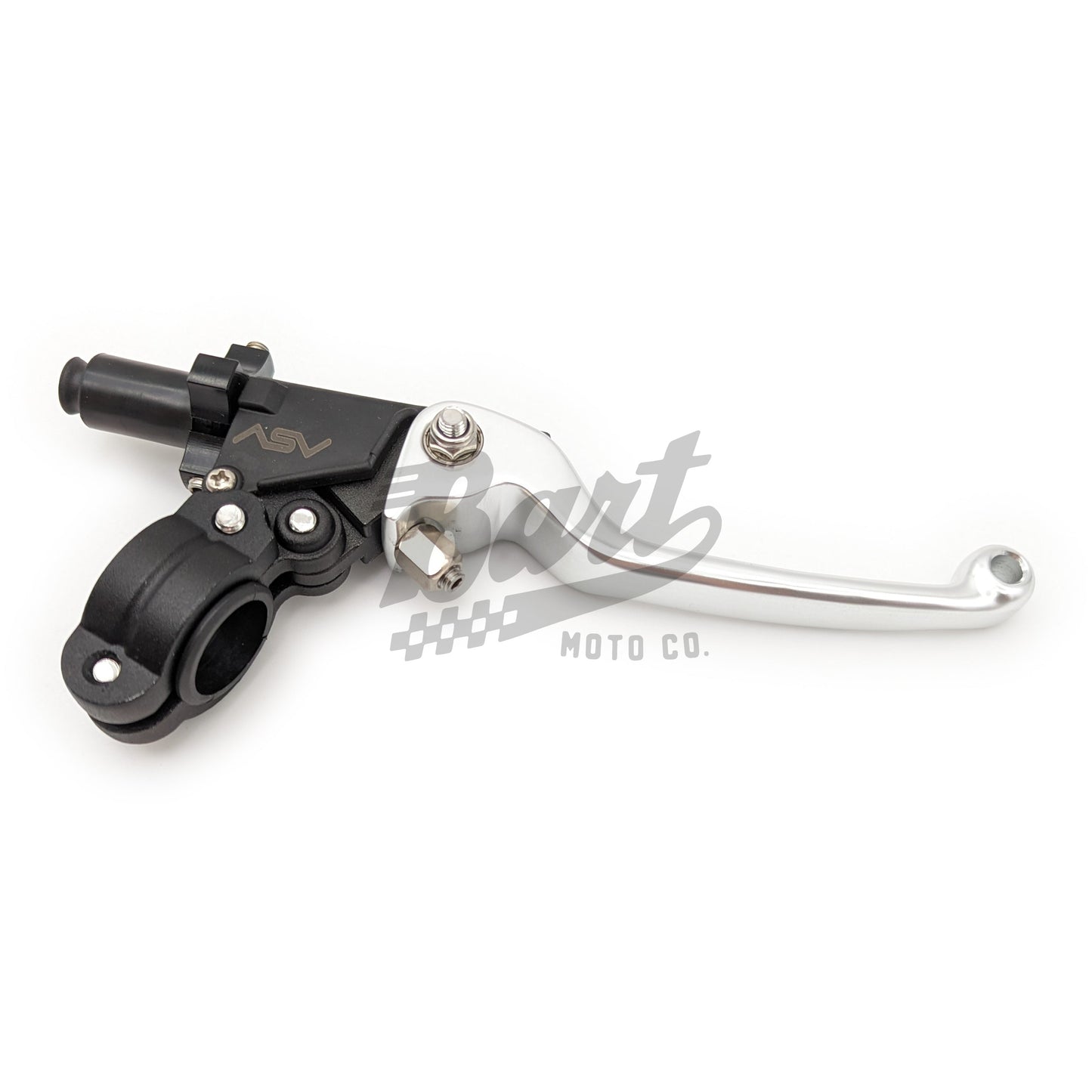 Performance Clutch & Shorty Hydraulic Brake Lever Set (Silver / Black)