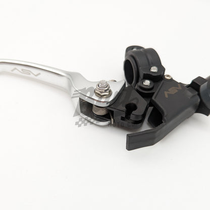 Performance Clutch & Shorty Hydraulic Brake Lever Set (Silver / Black)