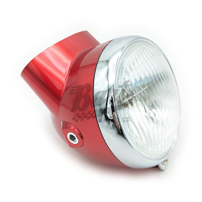 CT70 K0 HK0 Complete Headlight Assembly (Candy Ruby Red)