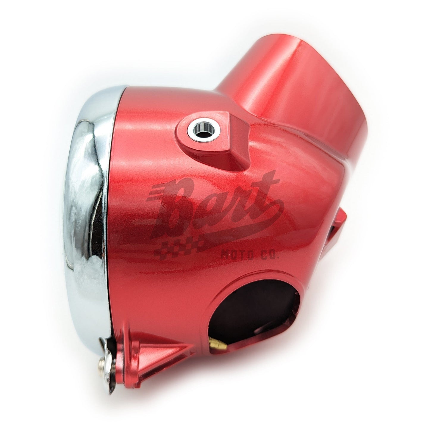 CT70 K0 Complete Headlight Assembly (Candy Ruby Red)