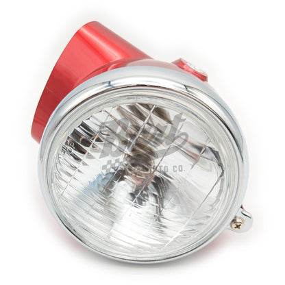 CT70 K0 HK0 Complete Headlight Assembly (Candy Ruby Red)