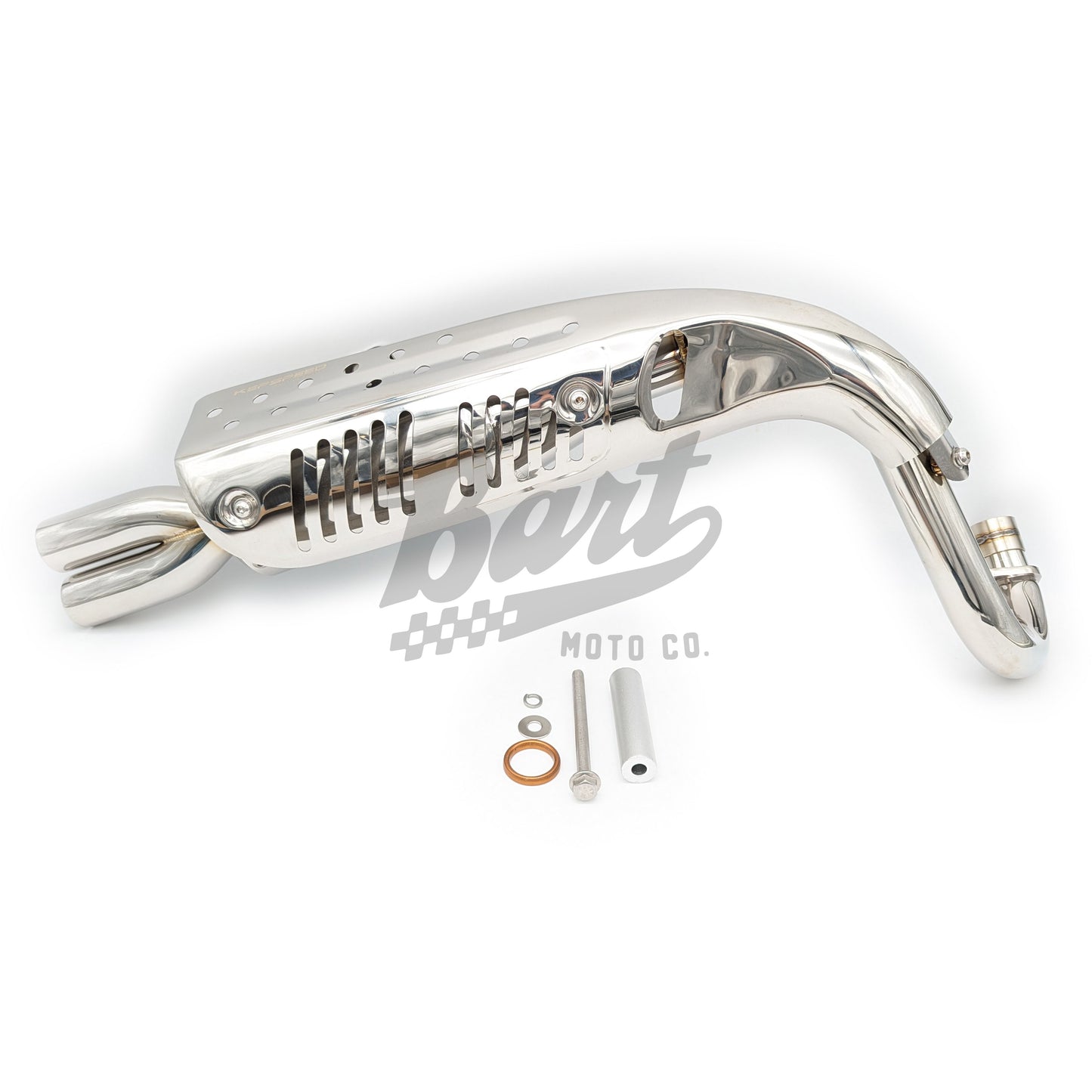 Z50 K3-78 / Icebear Leo Stainless Steel Chrome Dual Exit Performance Exhaust