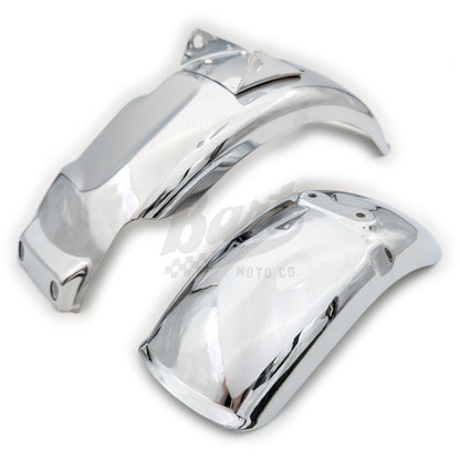 Reproduction Z50 K3-78 Front and Rear Chrome Fenders Set (1972-1978)