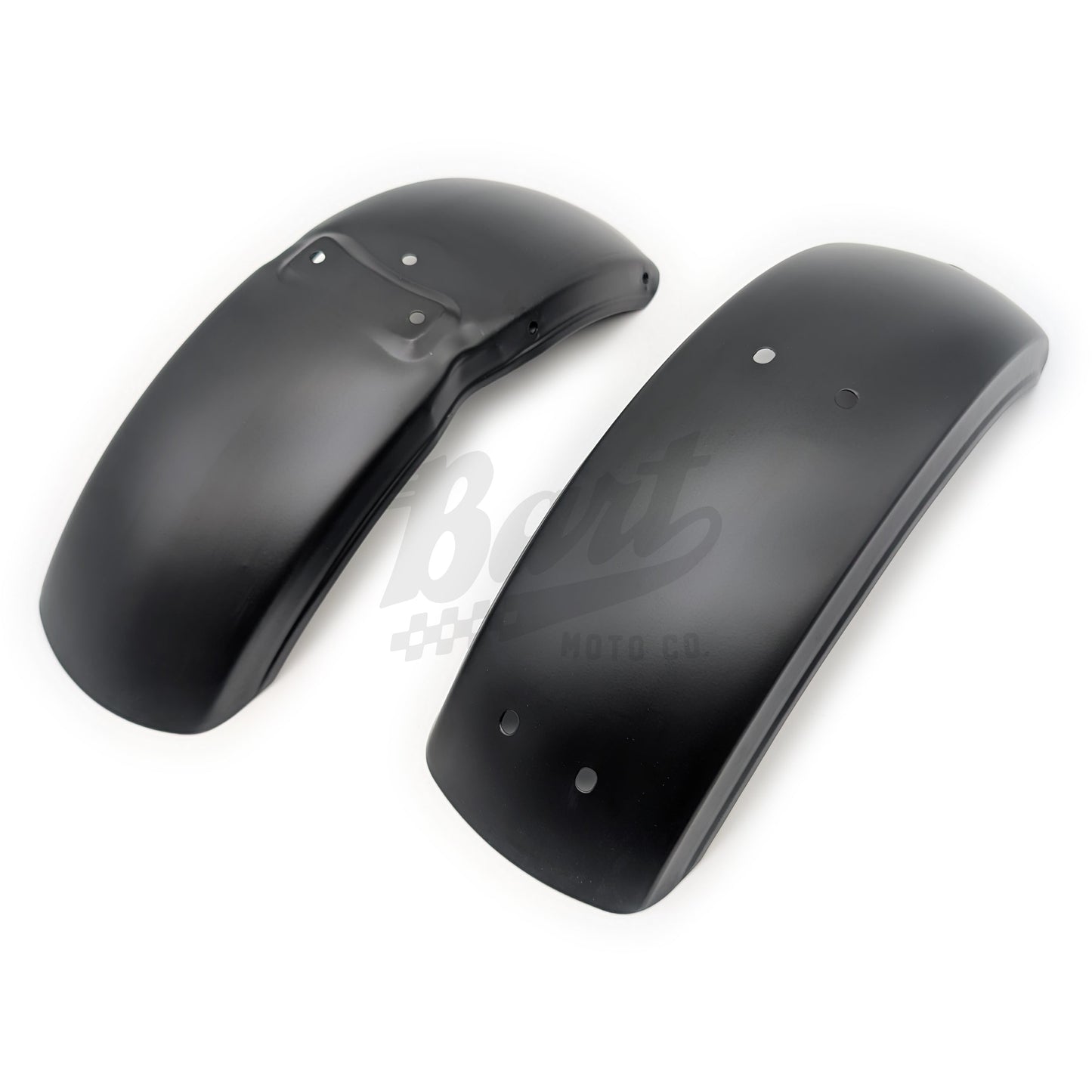 CT70 Front and Rear Fender Set (Flat Black)