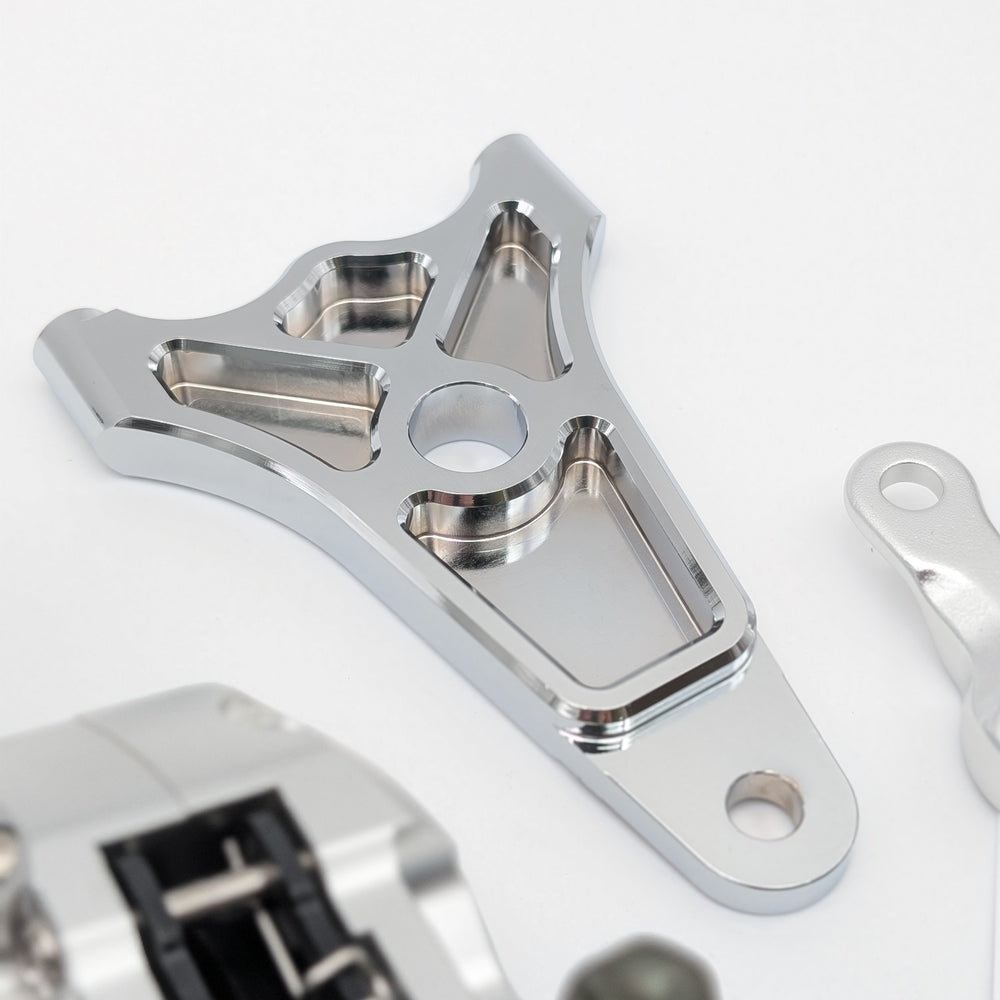 CT70 Silver Rear Disc Brake Conversion