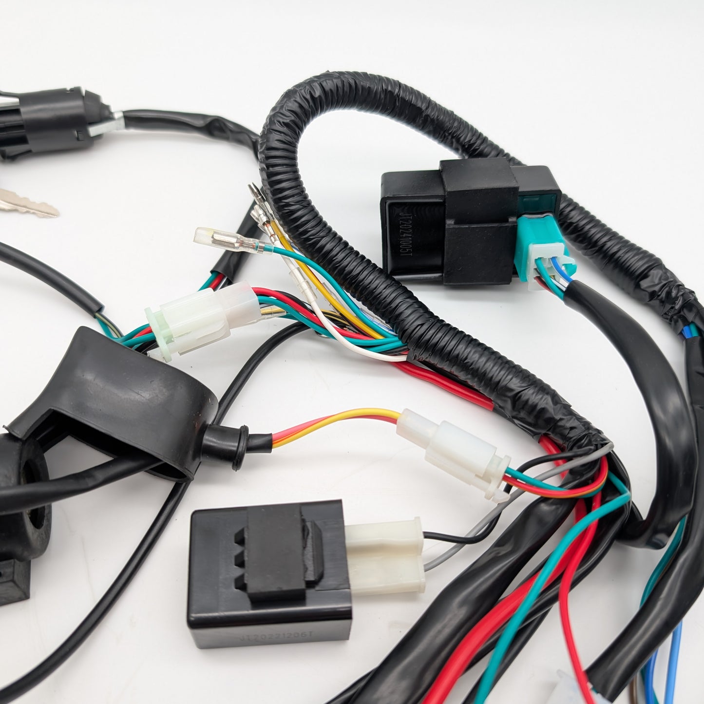 12V Electric Start Basic Lighting Wiring Harness