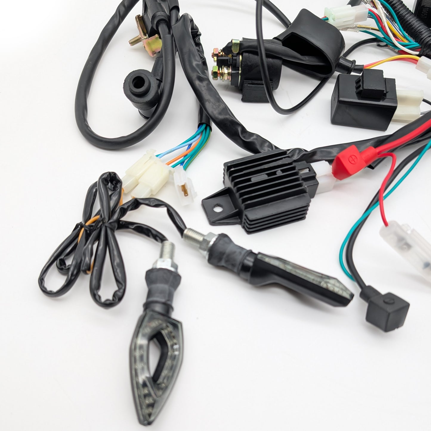 12V Electric Start Basic Lighting Wiring Harness