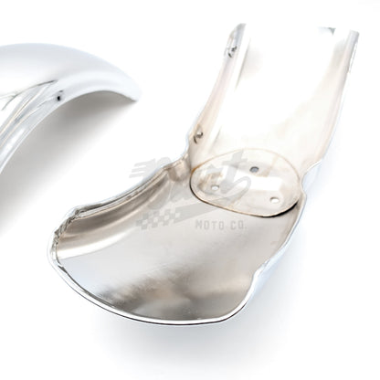 Reproduction CT70 Front and Rear Fenders Set (Rolled Edge)