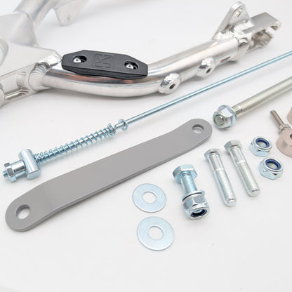 Kepspeed Racing CT70 +1.5" Round Tube Extended Swingarm (Polished)