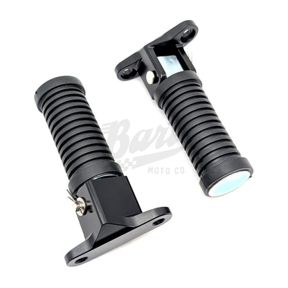 Bolt-On Buddy Pegs for Compatible Kepspeed Racing Swingarms (Black)