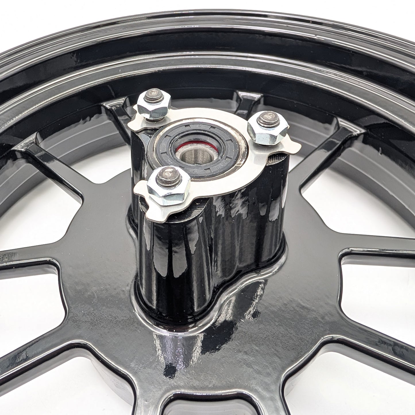 CT70 Integrated Hub 12 Inch Staggered Wheel Set (Black)