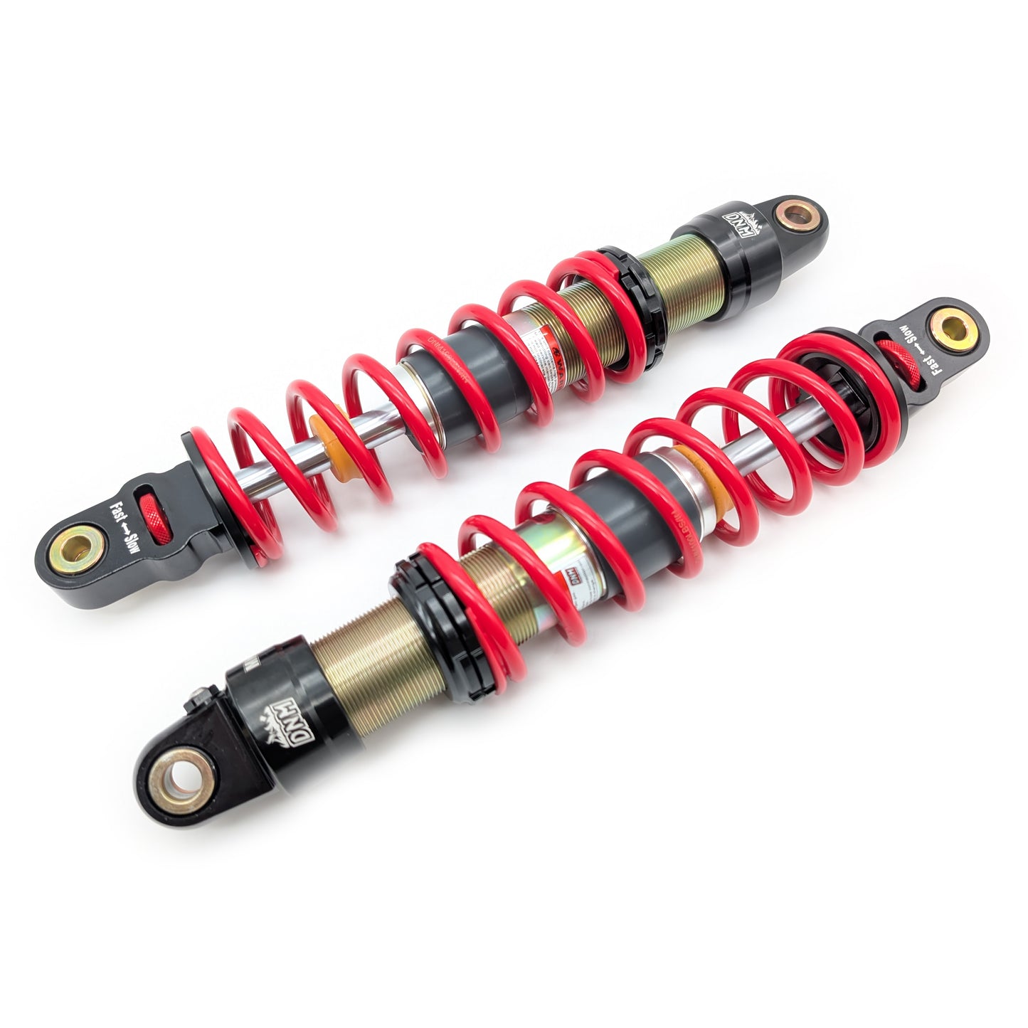 DNM MK-AR 330mm Pro-Grade Adjustable Gas Shock Set (Red)