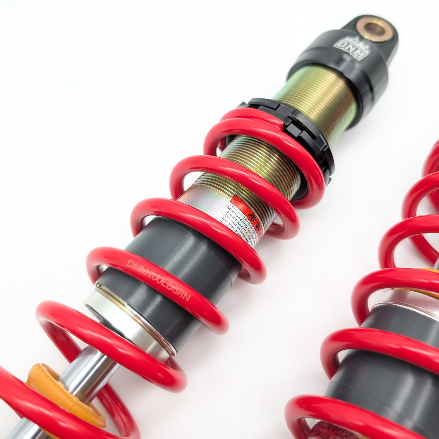 DNM MK-AR 330mm Pro-Grade Adjustable Gas Shock Set (Red)