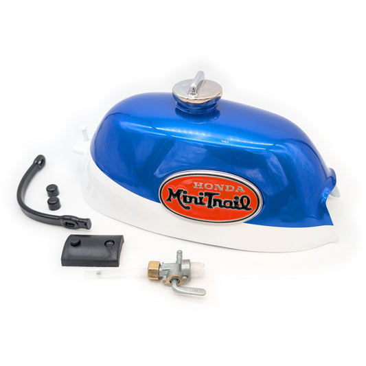 Reproduction Z50 K2 1971 Gas Fuel Tank Full Kit (Blue)