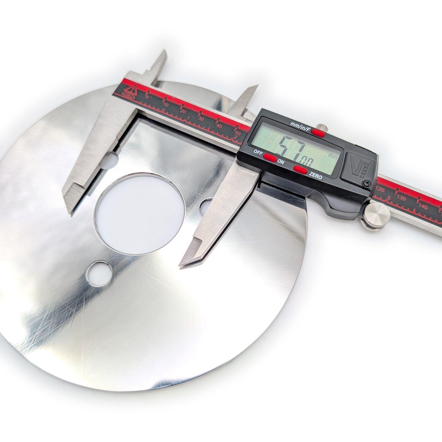 155mm Mirror-Polished Vintage Disc Brake Rotor