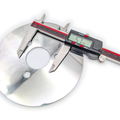155mm Mirror-Polished Vintage Disc Brake Rotor