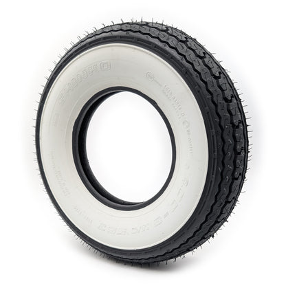 Shinko SR550 White Wall 4.00-8 Tire (Front or Rear)