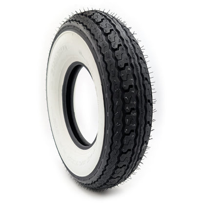 Shinko SR550 White Wall 4.00-8 Tire (Front or Rear)