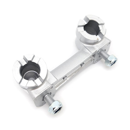 Fold Down Handlebar Mount Clamp (100mm Stud Spacing)