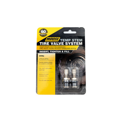 Temporary Valve Stem for Tubeless Wheels