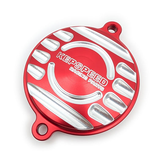 Honda Trail 125 (CT125) CNC Billet Aluminum Engine Head Side Cover (Red)