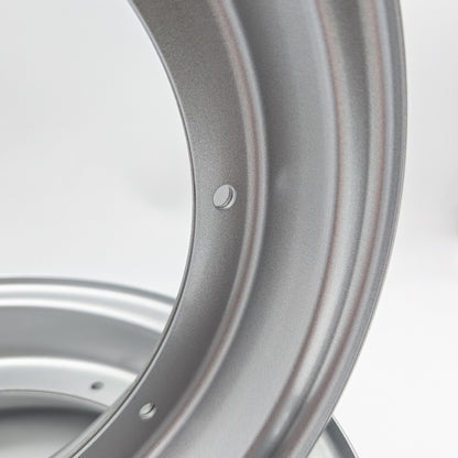 Reproduction CT70 10" X 2.75" Silver 2 Piece Rim (2 Wheel Set)