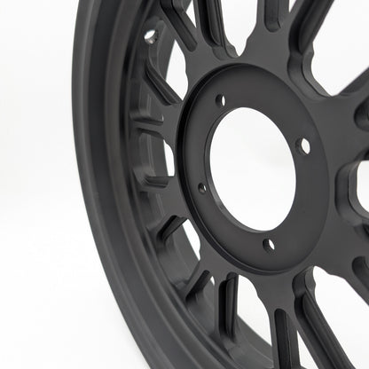 Single Wheel - Z-Type 2.75" 16 Spoke 1 Piece Rim (Flat Black)