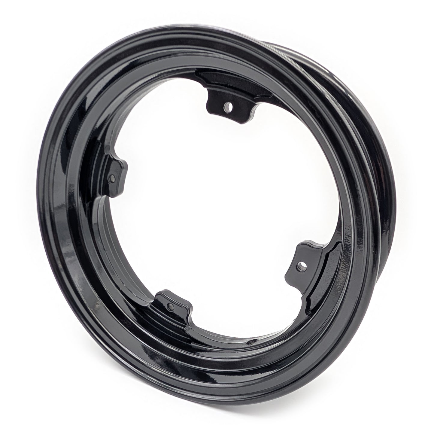 Single Wheel - CT70 12" X 3.5" 1 Piece Rim (Black)