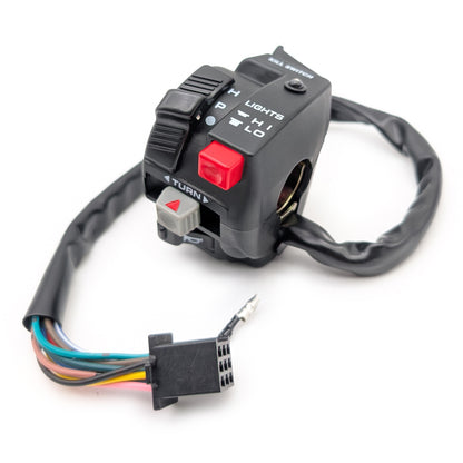 Universal 22 mm (7/8") All-In-One Handlebar Switch – Lights, Signals, Horn, Kill