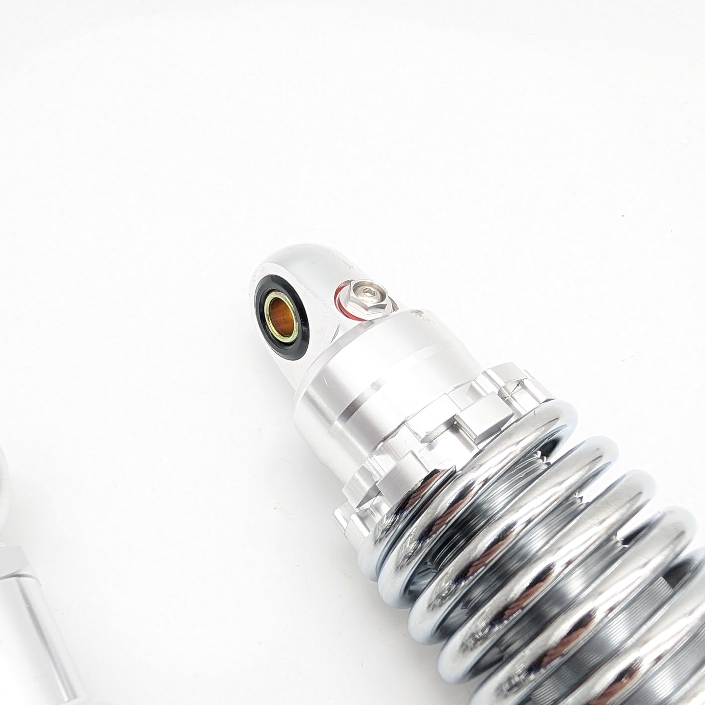 330-340MM Performance Gas Filled Rear Shock Set - Silver / Chrome