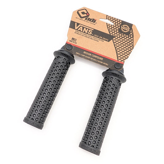 ATC / ATV Grips - 7/8" Vans Waffle Lock-In (Black)