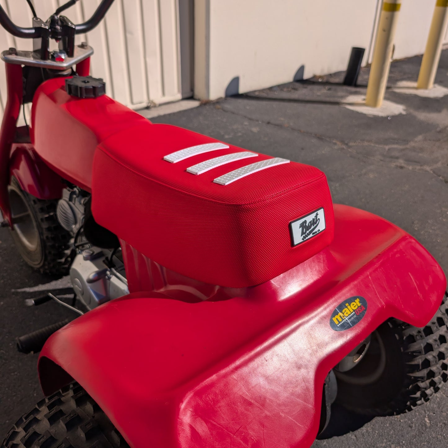 ATC70 Bart Gripper Seat 1978-1985 (Red)