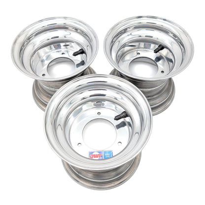 Set of 3 DWT ATC70 7x6 Stock Size Aluminum Wheels