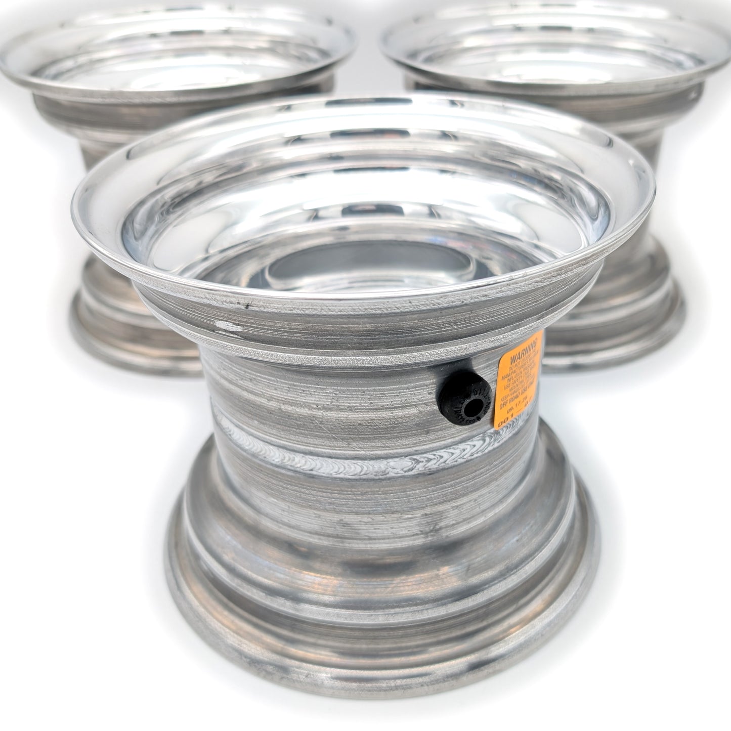 Set of 3 DWT ATC70 7x6 Stock Size Aluminum Wheels