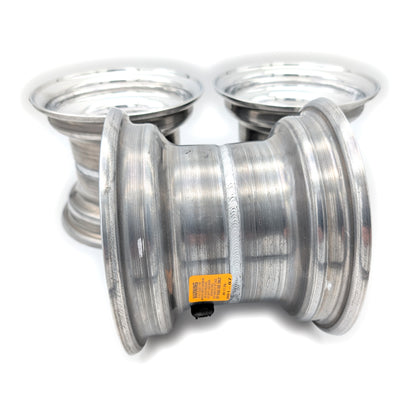 Set of 3 DWT ATC70 7x6 Stock Size Aluminum Wheels