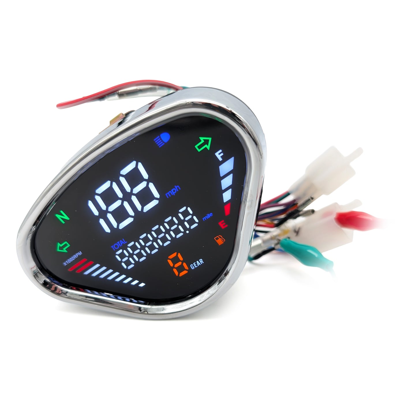 CT70 12V LED Pro Speedometer Display (V2)