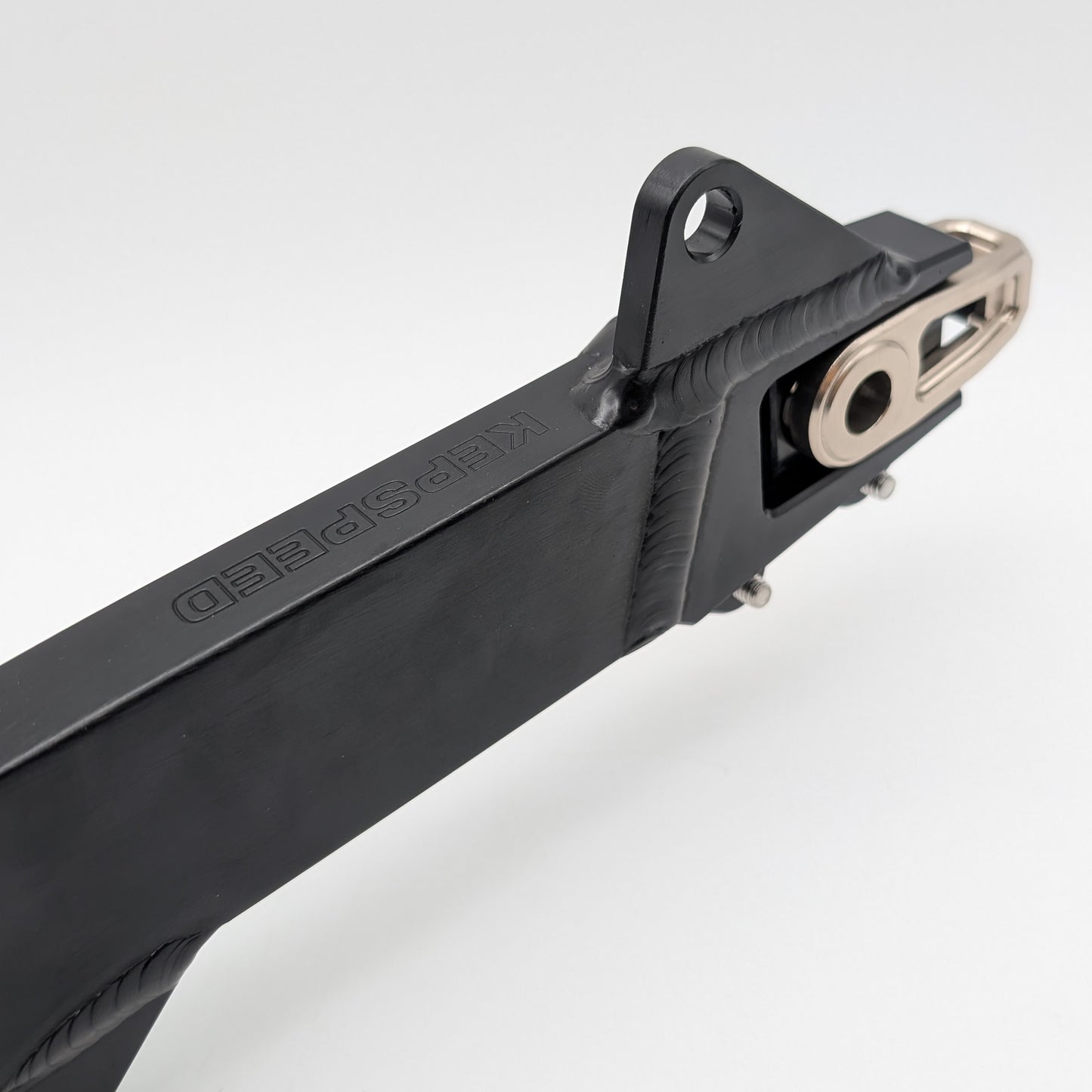 CT70 Heavy Duty Kepspeed Racing +0.5" Extended Swingarm with Peg Mounts (Black)