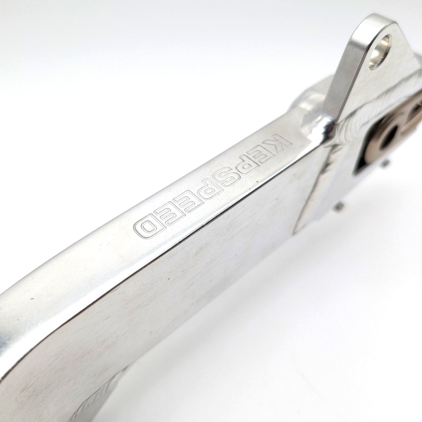 CT70 Heavy Duty Kepspeed Racing +0.5" Extended Swingarm with Peg Mounts (Aluminum)