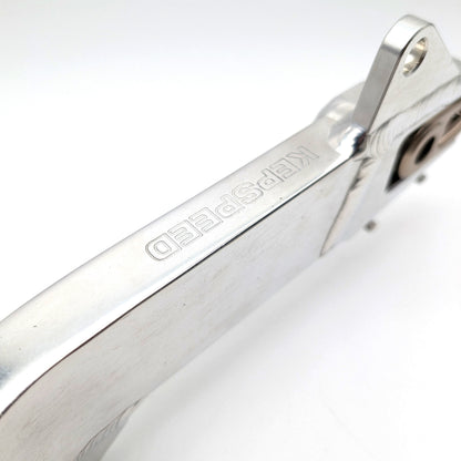 CT70 Heavy Duty Kepspeed Racing +0.5" Extended Swingarm with Peg Mounts (Aluminum)