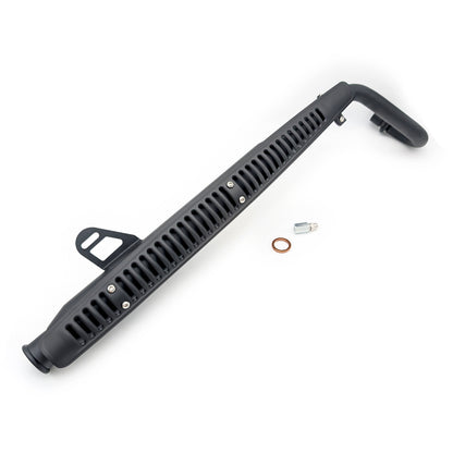 CT70 K0 Style Big Bore Exhaust (Black)